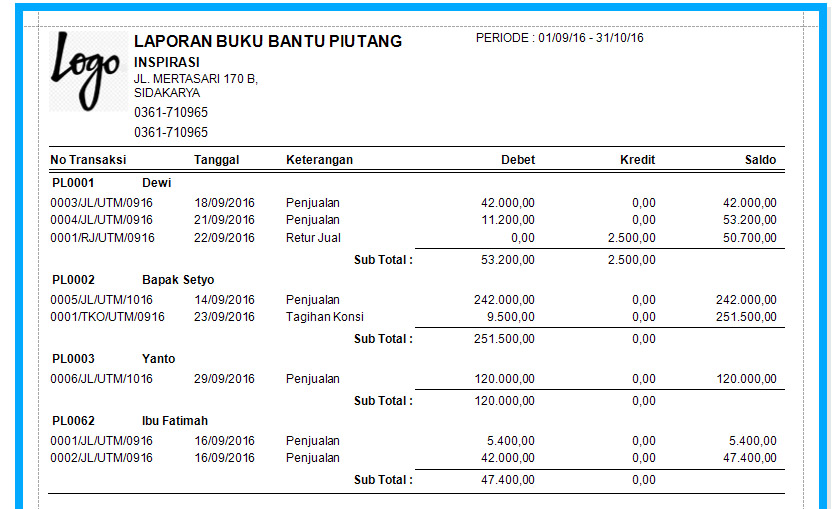 Cara Membuat Buku Hutang dengan Menggunakan Excel